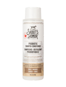 Shampooing 2 en 1 avec probiotiques au parfum des bois pour chiens - Skout's Honor