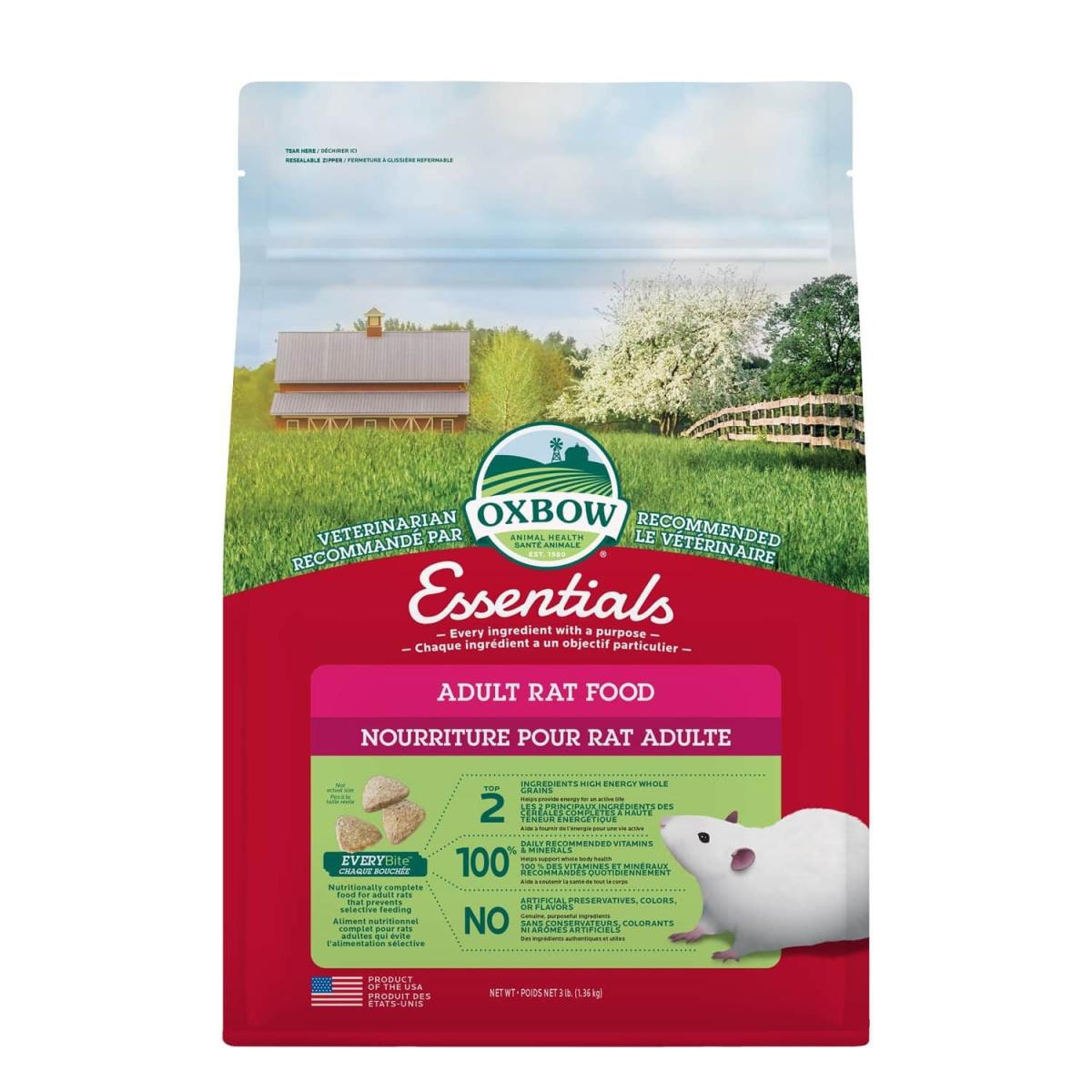 Ga2340 - Nourriture pour rats adultes Essentials - Oxbow