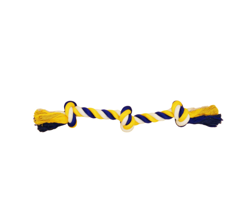 Bz03929 - Corde large de 3 nœuds pour chiens - Büd'z