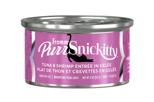 Nourriture en boîte pour chat gelée de thon et de crevette - Fromm PurrSnickitty