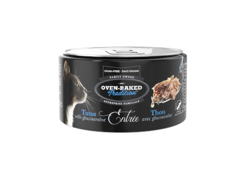 Conserves pour chats sans grains entrée de thon et glucosamine - Oven-Baked Tradition