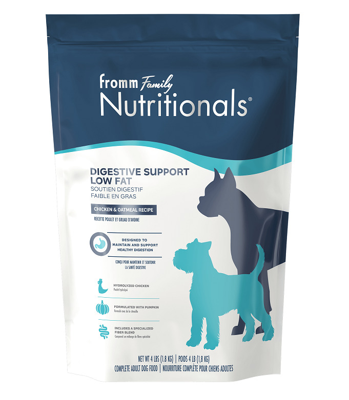 Fr0210 - Nourriture Soutien digestif faible en gras au poulet pour chiens - Fromm Nutritionals