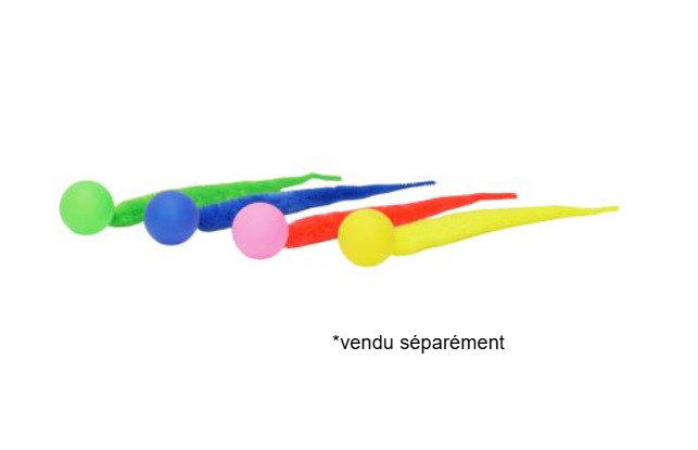 Bz04108 - Balles chenille colorées pour chats - BüD'z