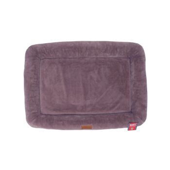 Lit plat réversible en mousse mémoire rose mauve pour chiens - Büd'z