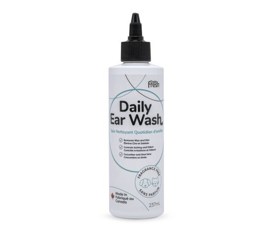 Ga2106 - Soin quotidien nettoyant pour oreilles sans parfum pour animaux - Envirofresh
