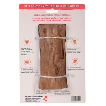 Tronc d'arbre à mâcher et remplir en nylon et bambou pour chiens - Powerbone