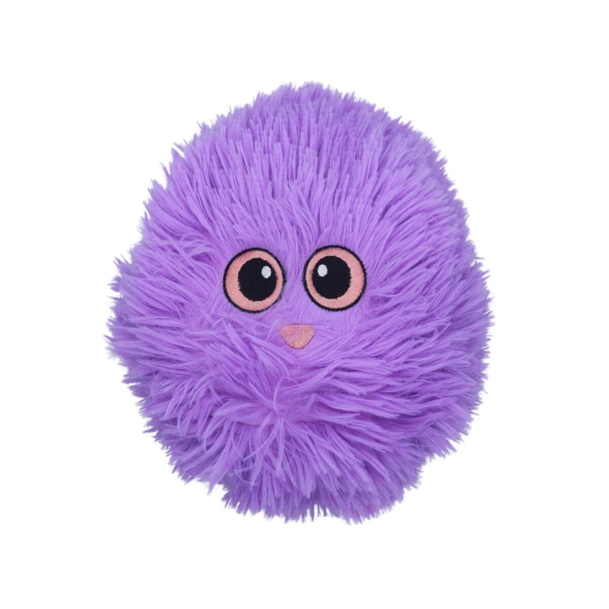 Bz04347 - Grosse balle joufflue en peluche mauve pour chiens - Büd'z