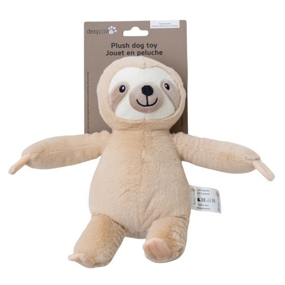 Ga42000 - Peluche en forme de paresseux pour chiens - Dexypaws