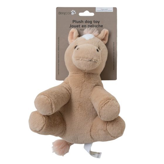 Ga42016 - Peluche en forme de cheval pour chiens - Dexypaws