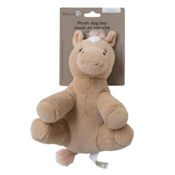 Peluche en forme de cheval pour chiens - Dexypaws