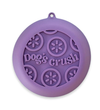Bol ralentisseur interactif en forme de kiwi exotique lilas pour animaux - Dog's Crush
