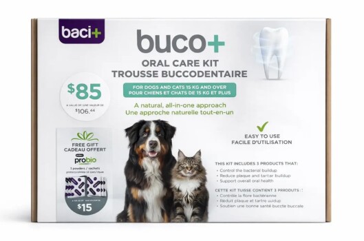 Trousse découverte buccodentaire Buco+ pour animaux de plus de 15 kg - Baci+