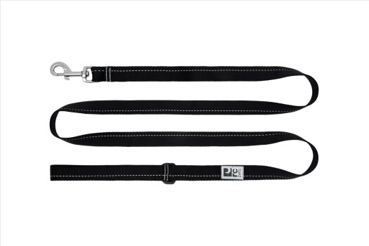 Laisse en nylon noir pour animaux - Rc Pets