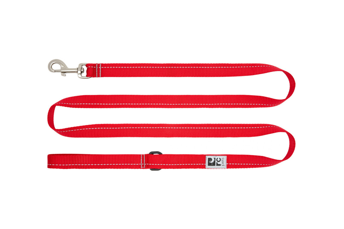 D87215 - Laisse en nylon rouge pour animaux - Rc Pets