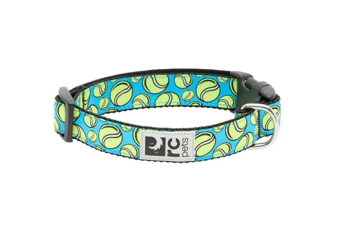 D88168 - Collier ajustable à motif de balle de tennis pour chiens - Rc Pets