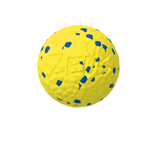 Hg96211 - Balle Nitro lestée et flottante avec noyaux en caoutchouc pour chiens - Zeus