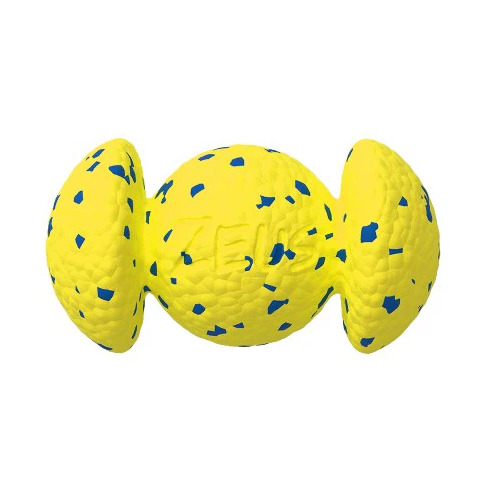 Hg96216 - Balle avec poignées Nitro lestée et flottante avec noyaux en caoutchouc pour chiens - Zeus