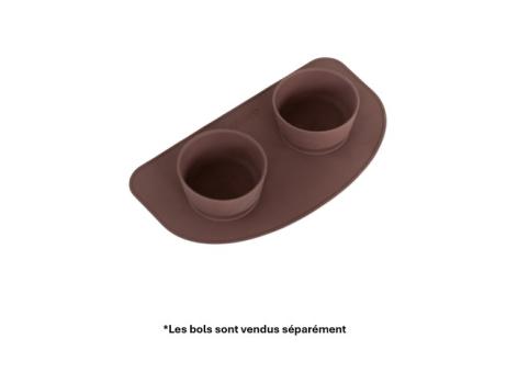 Tapis en silicone espresso pour bols – Dexypaws