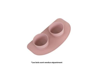 Tapis en silicone rose pour bols – Dexypaws