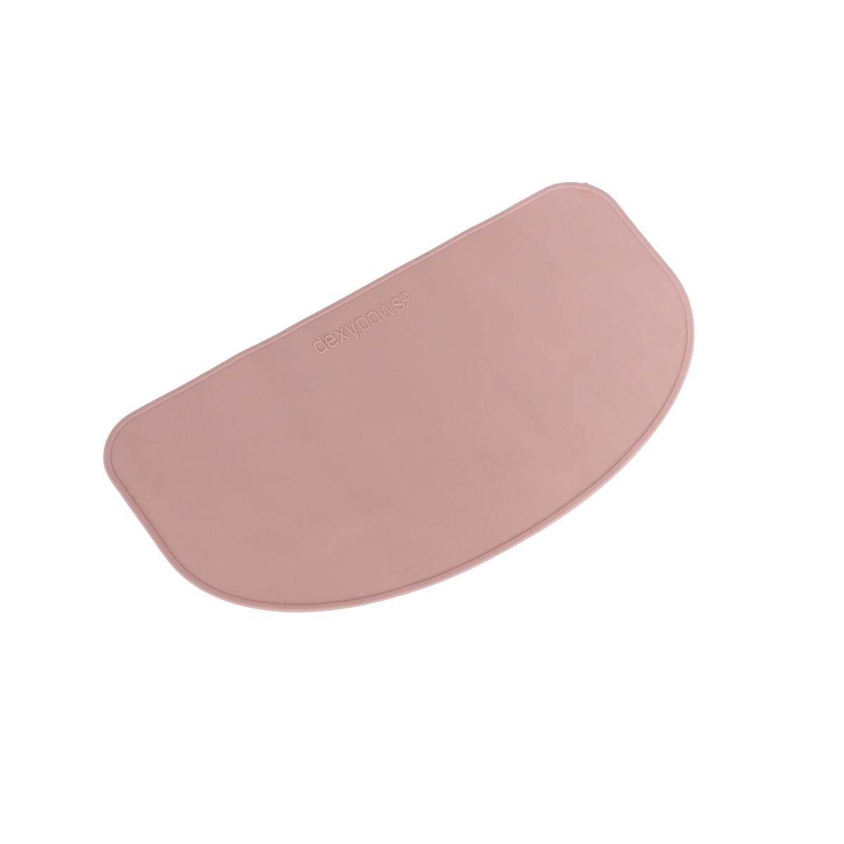 Ga42044 - Tapis en silicone rose pour bols – Dexypaws