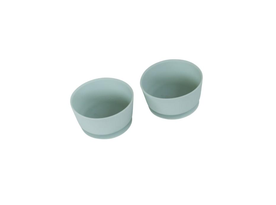 Ga42052 - Ensemble de 2 bols sauge en silicone pour animaux - Dexypaws