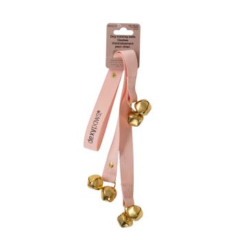 Clochette d'entraînement à la porte rose pour chiens - Dexypaws
