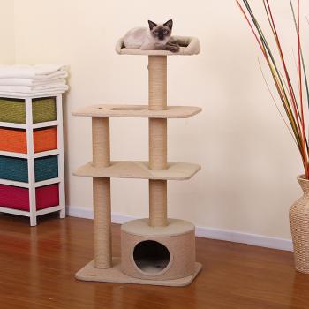 Arbre à chat à 3 niveaux avec condo - Hunter Brand
