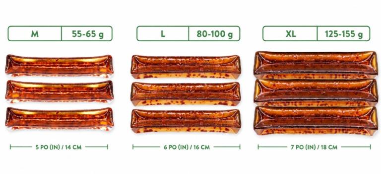 Bâton de gélatine de porc au bacon et érable en paquet de 3 unités pour chiens - Jawgler