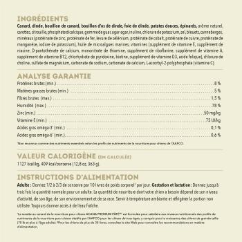Nourriture en boite en pâté Prémium au canard pour chiens - ACANA