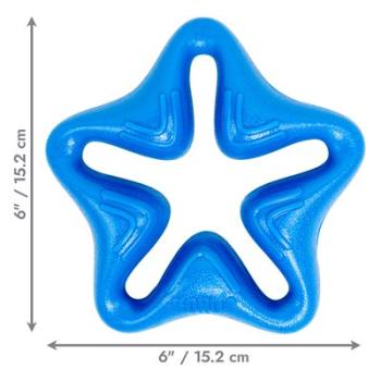 Jouet en forme d'étoile bleu Squeakz pour chiens - Kong