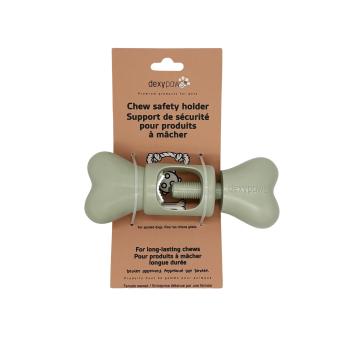 Support pour bâton à mâcher vert sauge pour chiens - Dexypaws