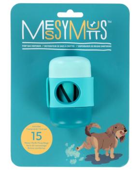 Distributeur pour sacs à déjections pour animaux - Messy Mutts
