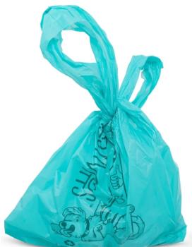 Sacs à déjections avec poignée non parfumé pour animaux - Messy Mutts