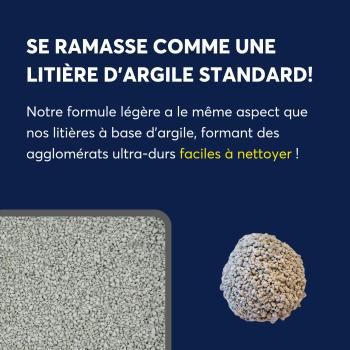 Boite de litière agglomérante légère et parfumé Odourlock pour chats - Intersand