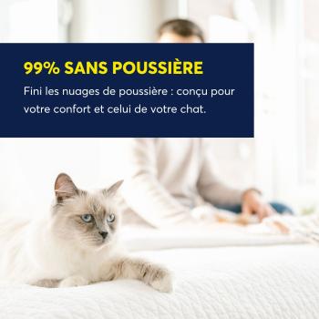 Boite de litière agglomérante légère et parfumé Odourlock pour chats - Intersand