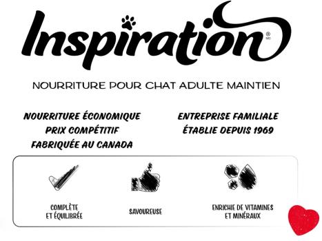 Nourriture de maintien à la volaille pour chats - Inspiration