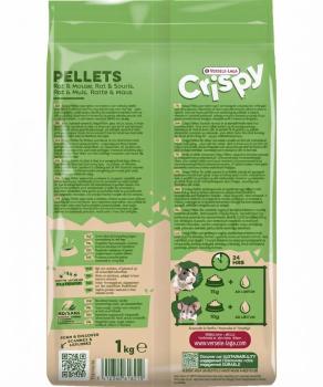 Nourriture pour rat & souris Crispy Pellets - Versele-Laga