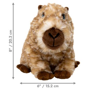 Peluche Comfort Wuzzeez en forme de capybara pour chiens - Kong