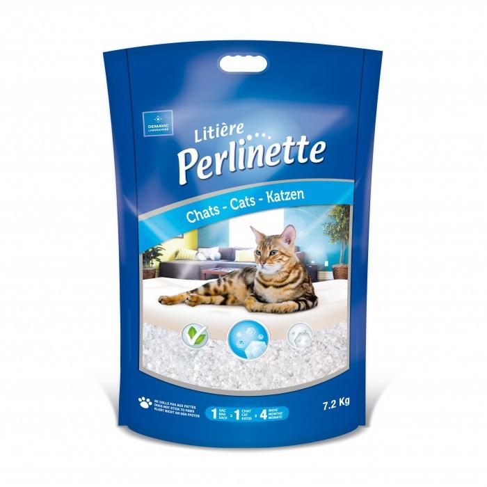85110 - Litière de silice pour chats - Perlinette