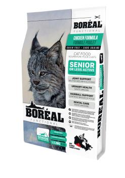Nourriture pour chats agés au poulet - Boréal Functional