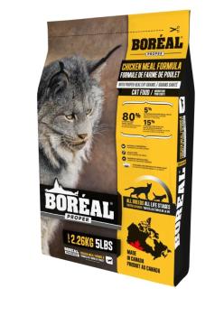 Nourriture pour chats à la farine de poulet - Boréal Proper