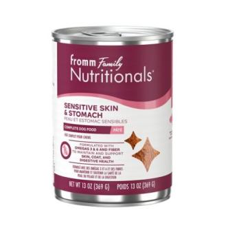 Nourriture en boîte en pâté au saumon peau, pelage et digestion pour chiens - Fromm Nutritionals
