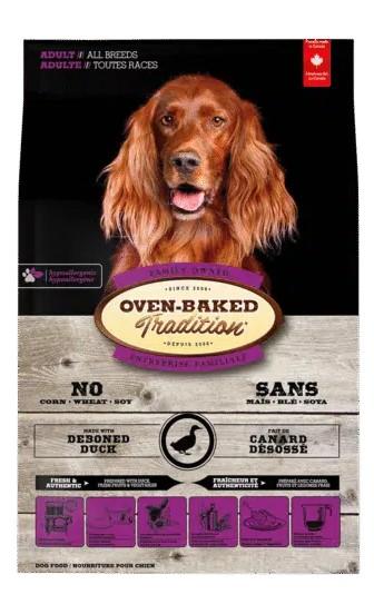 Ob160 - Nourriture pour chiens adultes au canard - OVEN-BAKED Tradition