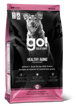 Nourriture pour chiens au saumon et canard - Go! Healthy Aging