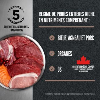 Nourriture Wild Reserve au bœuf et agneau pour chiens - Orijen