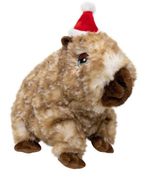 Peluche de Noël Comfort Wuzzeez en forme de capybara pour chiens - Kong