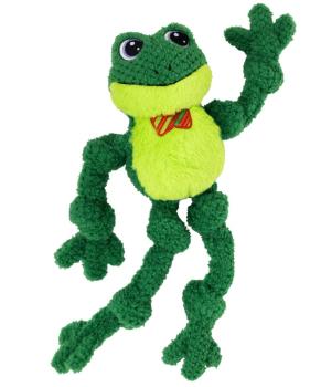 Peluche de Noël avec corde en forme de grenouille pour chiens - Kong