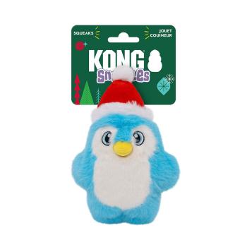 Peluche de Noël Snuzzles en forme de pingouin pour chiens - Kong