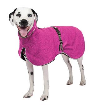 Shacket polaire urbaine rose chiné pour chiens - Shedrow K9