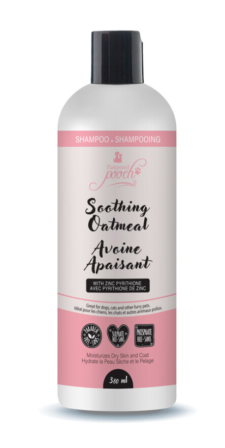 D6914 - Shampoing à l'avoine apaisante pour animaux - Pampered Pooch